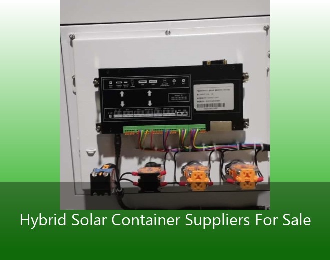 Hybrid Solar Container Suppliers For Sale